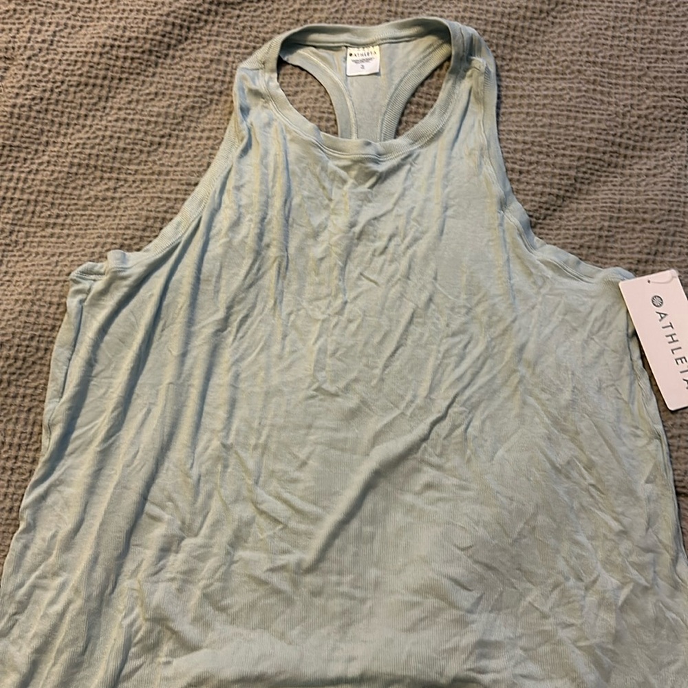 New with tags. Athleta Ribbed Tank Top